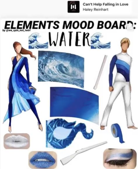 Colorguard Show Themes, Color Guard Show Ideas, Color Guard Mood Board, Marching Band Uniforms Design, Winterguard Show Ideas, Winter Guard Show Ideas, Winterguard Uniforms, Color Guard Aesthetic, Colorguard Aesthetic