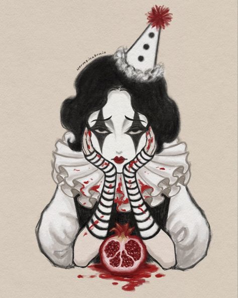 The Vibe, A Drawing, Pomegranate, On Twitter, Halloween, Twitter, Red