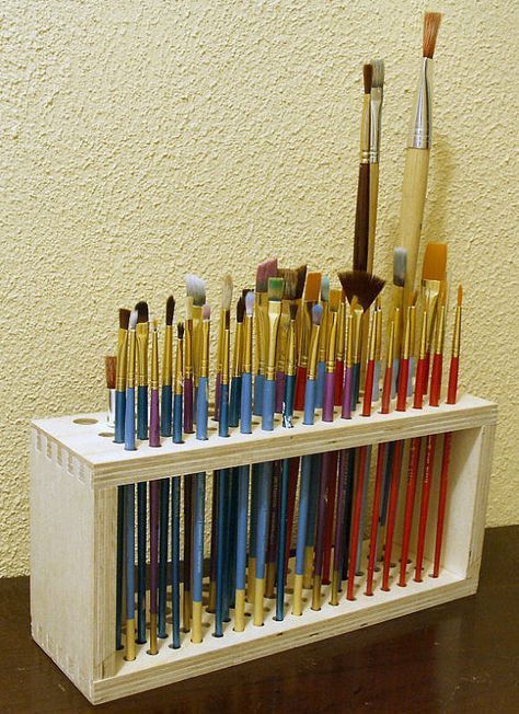 Studio Seni, Rangement Art, Art Studio Organization, Mdf Crafts, Dream Craft Room, Studio Organization, Craft Area, Office Crafts, Hobby Room