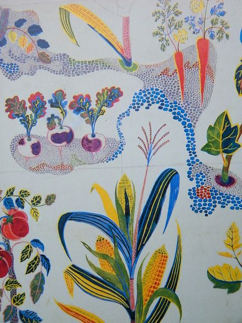 Josef Frank Wallpaper, Josef Frank Fabric, Joseph Frank, Storybook House, Interior Murals, Josef Frank, Flower Sketches, Motif Vintage, Print Inspiration