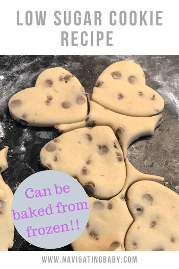 Delicious Low Sugar Cookies Chocolate Chip - Navigating Baby Low Sugar Baking, Low Sugar Cookies, Cookies Chocolate Chip, Sugar Biscuits, Sugar Cookie Recipe, Cookies Chocolate, Cookies For Kids, Healthy Eating For Kids, Baking With Kids