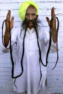 Indian mustache man Famous Mustaches, Long Mustache, No Shave November, Mustache Men, Om Namah Shivaya, Long Beards, Moustaches, Beard No Mustache, Beard Styles