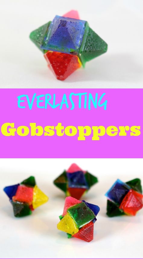 Gobstoppers Recipe, Diy Everlasting Gobstopper, Everlasting Gobstopper Diy, Wonka Food Ideas, Wonka Crafts For Kids, Wonka Recipes, Willy Wonka Art Projects For Kids, Willy Wonka Desserts, Willy Wonka Food Ideas