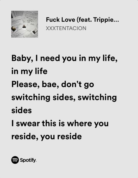 Xxxtentaci̇on Song Lyrics, Xxxtentaci̇on Lyrics, Xxxtentacion Lyrics, Xxxtentacion Aesthetic, Relatable Songs, Love Letras, Love Song Lyrics Quotes, Pink Lyrics, Deep Lyrics