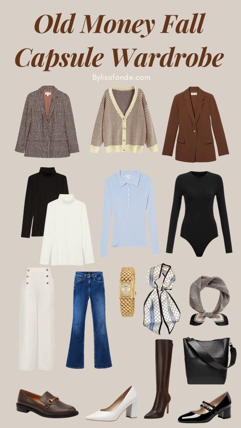 Old Money Aesthetic Sweater, 2023 Old Money Style, Fall Outfit Inspo 2023 Work, Blazer Old Money Outfits, Minimalist Old Money Aesthetic, Fall Outfit Old Money, Old Money Aesthetic Fall Outfit, Old Money Turtleneck Outfit, Old Money Outfit Essentials