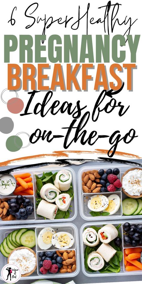 Prenatal Diet Plan, Healthy Pregnancy Breakfast, Pregnancy Diet Recipes, Prenatal Nutrition Plan, Prenatal Meal Plan, Pregnancy Breakfast Ideas, Breakfast For On The Go, Pregnancy Dinner Recipes, Pregnancy Breakfast