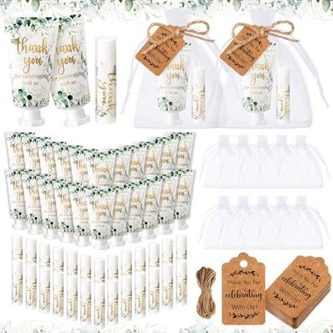 Amazon.com : Swiffen 48 Sets 192 Pcs Baby Shower Wedding Hand Lotion and Lip Balm Gift Baby Bridal Shower Party Favor Travel Size Hand Lotion and Lip Balm Bulk with Organza Bags Tags for Guest Kids (Oh Baby) : Beauty & Personal Care Bridal Shower Party Favor, Bridal Shower Party Favors, Lip Balm Gift, Wedding Hands, Oh Baby, Bridal Shower Party, Cream Lotion, Wedding Party Favors, Hand Lotion