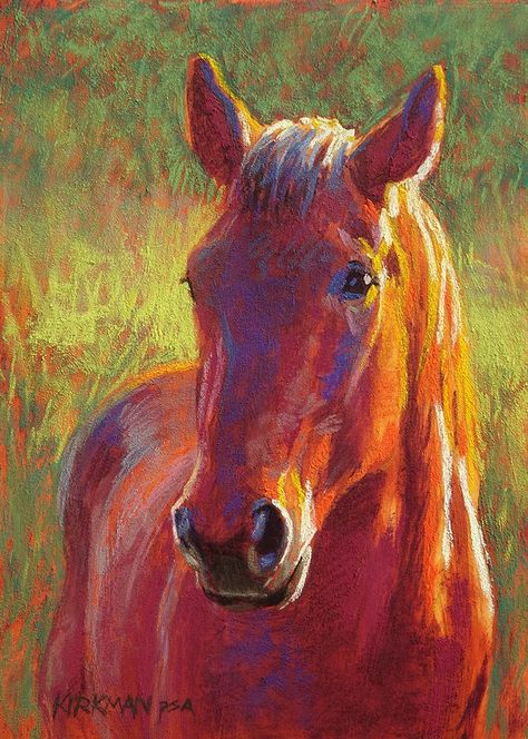 "Yearling" (pastel, 7x5 inches) Click here to bid or buy: https://www.dailypaintworks.com/buy/auction/1278098 This young yearling mustang was the star of my January "Happy New Yearling" Paint-Along! See a quick speed video here! Chalk Pastel Art, Owl Watercolor, Soft Pastel Art, Miniature Portraits, Oil Pastel Art, Chalk Pastels, Paintings I Love, Oil Pastels, Dog Paintings