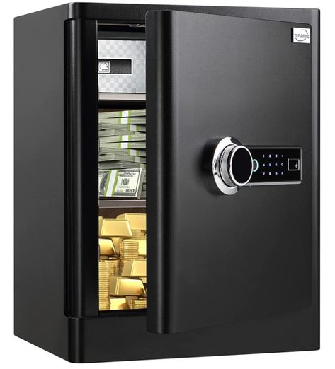 Gold Storage, Luxury Safe, Money Storage, Safe Door, Grey Bedroom Decor, Safe Vault, Classic House Exterior, Money Safe, New Technology Gadgets