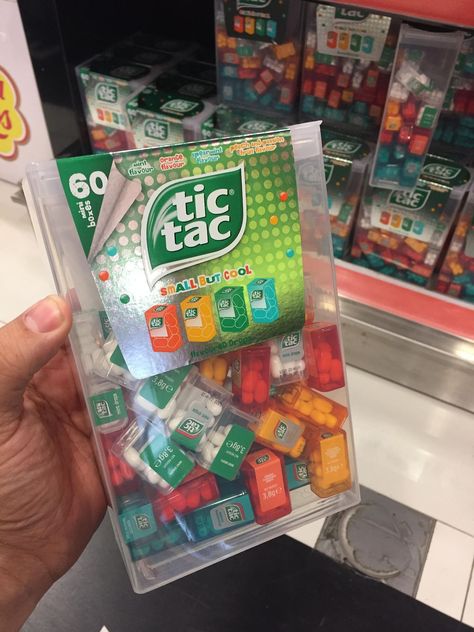 Yo Dawg. I heard you liked Tic Tacs. Mini Craft, Tiny Food, Weird Food, Mini Things, Miniature Crafts, Cute Desserts, Mini Foods, Tic Tac, Miniature Food