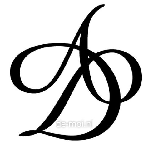 Ad Tattoo Letter, A D Tattoo Letter, Aditi Name Tattoo Designs, A D Logo Design, A D Monogram, A D Logo, D Font, D Letter Design, Letter R Tattoo