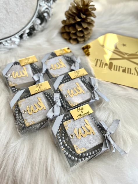 Muslim Wedding Favors, Baby Boy Favors, Mini Quran, Quran Gift, Eid Mubarak Gift, Quran Book, Ramadan Gifts, Eid Gifts, Muslim Wedding