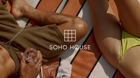 Soho House Rebrand on Behance Soho House White City, House Branding, White City, Soho House, Branding Graphic Design, City House, Graphic Design Advertising, After Effects, Soho