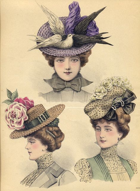 034 | Marion Brégier | Flickr Hat History, Edwardian Hat, Historical Hats, 1910s Fashion, Victorian Hats, Victorian Goth, Fancy Hats, Doll Hat, Retro Mode