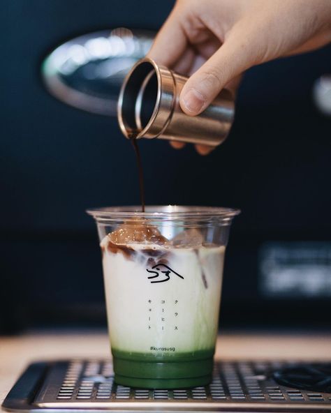 Serving up some of our specialty, Matcha latte + espresso. Remember, our matcha powders are all now available online to purchase. Straight from single estate farmers, in Uji, Kyoto 🍵 Matcha Espresso, Uji Kyoto, Micro Farm, Brewing Equipment, Matcha Powder, Local Farm, Matcha Tea, Small Farm, Matcha Latte