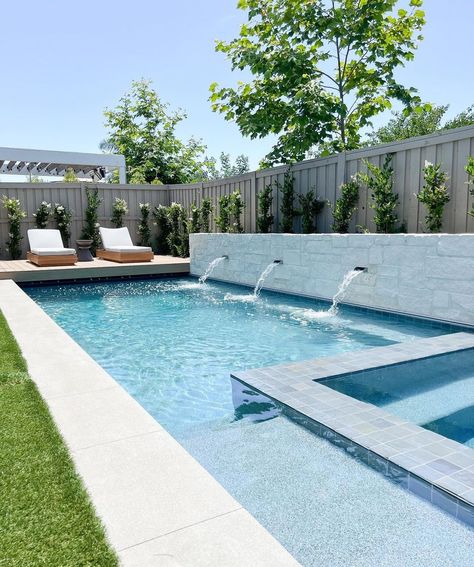 Dani California Interiors | Pool season we are ready for you ☀️ & a huge shout out to @gardenstudiodesign for making our landscape design dreams come true!… | Instagram California Interiors, Dani California, Dream Backyard Pool, Pool House Designs, Outdoor Pool Area, Pools Backyard Inground, Backyard Dreams, Pool Remodel, Pool Landscape Design