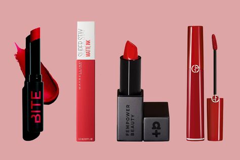 These Are the 15 Best Red Lipsticks of All Time, According to Celebrity Makeup Artists | nude lipstick, pink lipstick, red lipstick, statement lip, lipstick shades, celebrity makeup artist, Mary Irwin, makeup artist, MAC, MAC Ruby Woo, NYX, Matte Lipstick, long-wear lipstick, Stila, Maybelline Superstay, Pat McGrath, Creamy Lipstick, Matte Velvet Lip Color, NARS Morocco Lipstick, Giorgio Armani Beauty, lip, lipstick, lip glos Pink Lipstick Shades, Mac Ruby Woo, Nyx Matte Lipstick, Best Red Lipstick, Red Lipstick Makeup, Giorgio Armani Beauty, Ruby Woo, Creamy Lipstick, Long Wear Lipstick