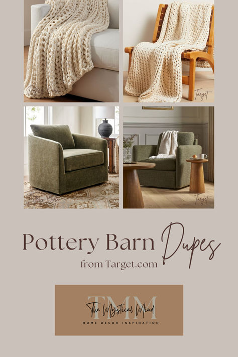 home decor from Target comparable to Pottery Barn's classic style Pottery Barn Rugs, Pottery Barn Decor, Pin Inspiration, Pottery Barn Style, Pottery Barn Inspired, Popular Decor, Decor Trends, Barn Style, Decorating On A Budget