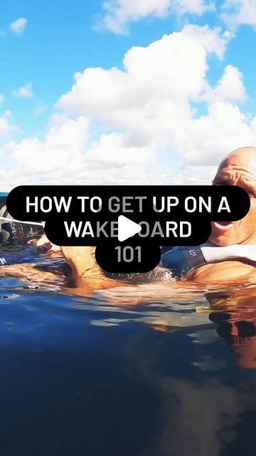 Captain Watersports on Instagram: "How to get up on a wakeboard with @shaunmurray  #wakeboard #wakeboardlessons #coaching #watersports #watersportsinstructor" Wakeboarding, May 11, Summer Hats, Water Sports, Get Up, Coaching, Surfing, Sports, Water