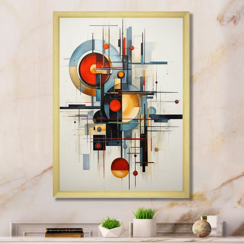 This beautiful "Constructivism Geometric Constructsan Abstract" Framed wall Art is printed using the highest quality fade-resistant ink on canvas. Red Barrel Studio, Metal Art, Online Art, Barrel, Canvas Print, Art Print, Wall Art, Canvas, Wall