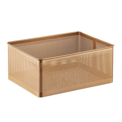 Talented Kitchen 8 Piece Metal … curated on LTK Black And Gold Pantry Organization, Kitchen Storage Bins, Modern Storage Bins, Gold Pantry Organization, Deep Pantry Organization Ideas, Pantry Bins, Pantry Organization Ideas Shelves, Storage Baskets For Shelves, Metal Bins