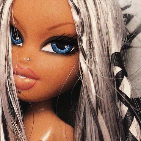 Bébe Doll on Instagram: "just me.. 𝓈𝓉𝓇𝒾𝓅𝓅𝑒𝒹 • • • • • • old photo shoot from my d1g1tald0ll era ! sep. 12, 2020 @xtina #bratz #yasmin #bratzpack #christinagauilera #xtina #stripped #cute #trendy #dollstagram #dollphotography #bratzphotography #cute #trendy #2000s #fashionlook #y2k #2000sfashion #bratzchallenge #bratzdolls #aesthetic #bratzaesthetic #bratzmakeup" Bratzdolls Aesthetic, Bratz Yasmin Cartoon, Bratz Edit, Aesthetic 00s, Trashy Y2k Aesthetic, Bratz Yasmin, Face Tattoos For Women, Cute Couple Text Messages, Black Bratz Doll