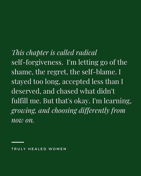 Therapist Quotes, Forgive Yourself, Healing Journaling, Breakup Quotes, Mental And Emotional Health, Take Two, Self Care Activities, Self Quotes, Forgiving Yourself