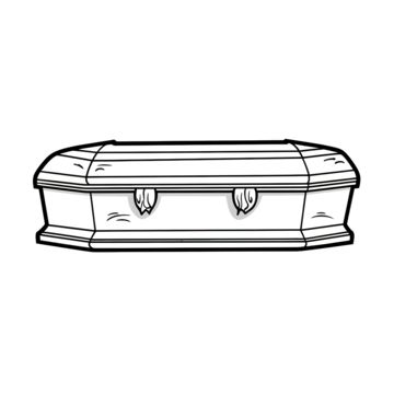 Coffin Drawing, Series Journal, Art Random, Halloween Illustration, Transparent Image, Spooky Halloween, Png Transparent, Free Png, Png Image