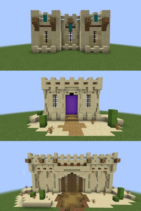 Desert Port Minecraft, Desert Ideas Minecraft, Desert Town Minecraft, Minecraft Desert Decoration, Desert Path Minecraft, Minecraft Desert Building Ideas, Minecraft Desert Builds, Minecraft Desert House, Minecraft Pasta