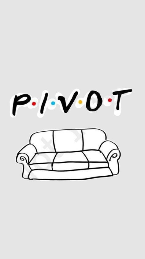 #friends # friendstvshow #pivot Pivot Friends, Friends Image, School Resources, Art And Architecture, Tattoos, Pins, Art