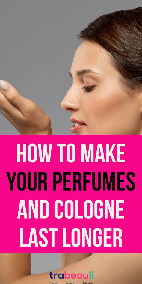 How to Make your Perfumes and Cologne Last Longer How To Make Perfume Last All Day, Make Perfume, Face Mask Beauty, Natural Beauty Remedies, Sweat Gland, Long Lasting Perfume, Natural Skin Care Routine, Skin Pores, Perfume And Cologne