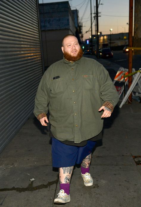 Action Reference, Action Bronson, Masc Outfits, Lil Yachty, Lil Durk, Men Stylish Dress, Fat Man, American Rappers, A Chef