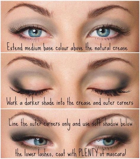 Mata Hooded, Makeup For Droopy Eyelids, Shadow Techniques, Teknik Makeup, Eyeshadow For Hooded Eyes, Hooded Eye Makeup Tutorial, Hooded Eyelids, Eye Tricks, Droopy Eyelids