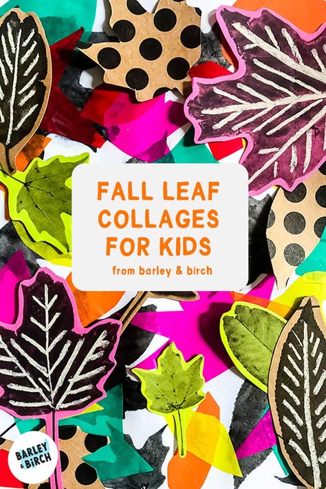 Fall Themed Art Projects Elementary, Autumn Art Projects For Elementary, Kindergarten Group Art Projects, Fall Collaborative Art Projects For Kids, Kindergarten Texture Art Lesson, Easy Collage Art Ideas, Fall Crafts Kids Elementary, Fun Fall Art Projects For Kids, Kindergarten Fall Art Projects Easy