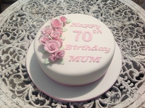 70th Birthday Cake 70th Birthday Cake For Women, Birthday Cake For Mum, Birthday Cake For Women, Cake For Women, Decor Tort, 70th Birthday Cake, Birthday Cakes For Women, Cakes For Women, 70th Birthday