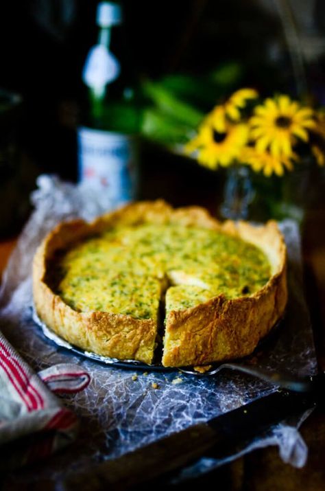 Summer Quiche, Elliot Homestead, Sautéed Peppers, Elliott Homestead, Shaye Elliott, Summer Pie, Sauteed Peppers, Springform Pan Cake, Breakfast Specials