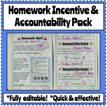 Homework Binder, Homework Incentives, Intrinsic Motivation, Parent Communication, Executive Functioning, Do Homework, Ways To Communicate, Positive Reinforcement, Upper Elementary