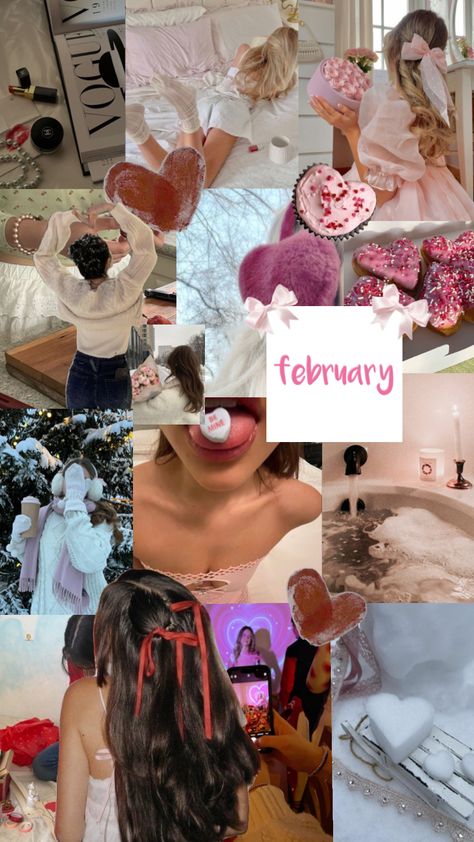 #february #februarygirl February 💗✨💌🧺🌷 February Birthday Ideas, February Core, Birthday Month Aesthetic, February Birthday Party Ideas, January Aesthetic, February Aesthetic, February Girl, Valentines Aesthetic, February Gift