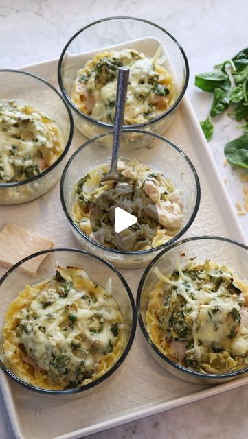 KRISTA POOL | stayfitmom.com on Instagram: "⭐️ALL NEW⭐️ Comment “LINK” for the recipe! You’ll love this one!!  ✨Or Google Stay Fit Mom Spinach Artichoke Chicken Orzo Bakes  🔗 https://stayfitmom.com/spinach-artichoke-chicken-orzo-bakes/  All Stay Fit Mom recipes are pre loaded in both Myfitnesspal and the Macros first app food databases for easy macro tracking.   #mealprep #easymealprep #mealprepideas #highproteinmealprep #highproteinrecipe #countingmacros #enchiladas #singleserve" Orzo Meal Prep Recipes, High Protein Spinach Artichoke Chicken, Meal Virgo, Spinach Artichoke Chicken Orzo Bake, Stayfitmom Krista Recipes, Stay Fit Mom Recipes, Stayfitmom Krista, Spinach Artichoke Chicken Bake, Protein Entrees