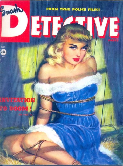 Smash Detective May-June 1950 Pulp Fiction Magazine, Pulp Fiction Book, Pulp Covers, Pulp Magazine, Dark Heart, The Empire Strikes Back, Pulp Art, Pulp Fiction, Comic Covers