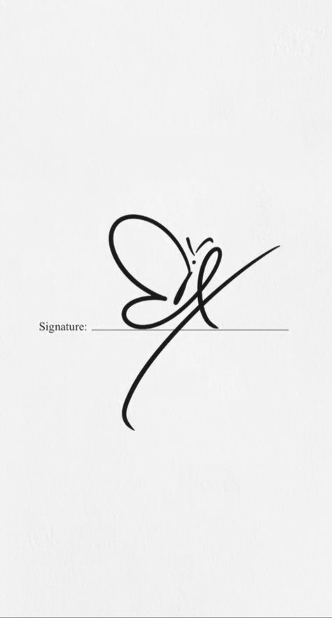 Butterfly Lettering Ideas, Butterfly Letter Design, Drawing Signature Ideas, Butterfly Signature Ideas, Letters With A Butterfly Signature, Y Signature Ideas, T Signature Ideas, N Signature Ideas, S Signature Ideas