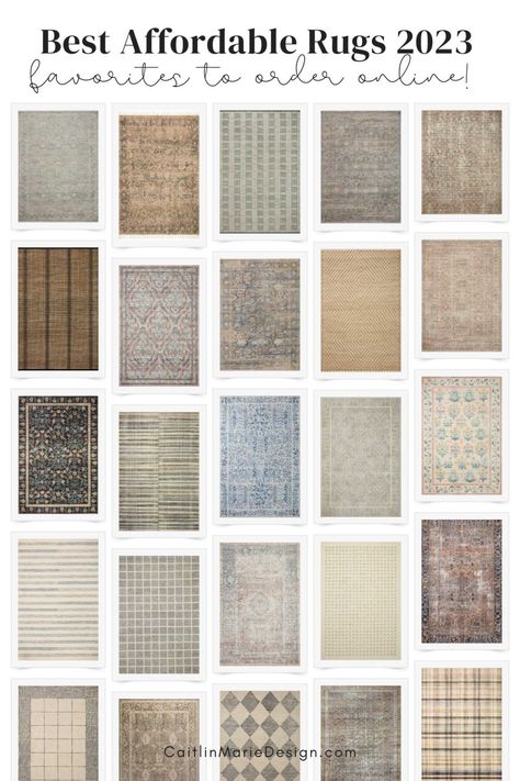 100+ Best Affordable Area Rugs for 2023 - Caitlin Marie Design Using Area Rugs, Modern Farmhouse Rugs Dining Room, When To Use Round Rugs, Best Large Area Rugs, Rugs For Under Dining Table, Solid Area Rugs In Living Room, How To Pick A Rug Color, Coordinate Rugs Open Floor Plan, How To Coordinate Area Rugs