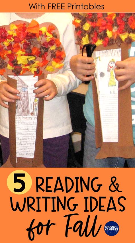 3rd Grade Reading Projects, Fall Writing Activity 3rd Grade, Homeschool Crafts 3rd Grade, Fall Writing Craft 2nd Grade, Fall Activity 2nd Grade, 2nd Grade Fall Stem Activities, Reading Projects For 2nd Grade, Fall Writing Activities 3rd Grade, Fall Writing 3rd Grade