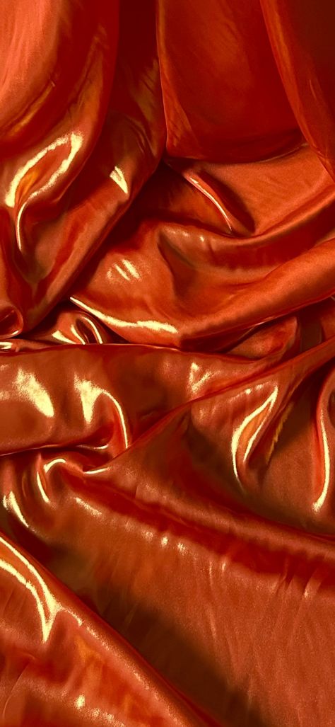 Our shimmer satin has a superior drape like no other. This luxurious fabric has a soft touch and glows beautifully creating a perfect blend between the shimmer and satin. Perfect for all types of dressmaking, crafting, decorating and various other projects.  *Colours may vary due to different screens.  *Width 58 inches *Synthetic *Machine Washable *If you order more than 1 meter, fabric will come as one continuous length. *Fast Delivery Before you go please check out our other items. We offer co Orange Color Palettes, Color Vibe, Orange Velvet, Collage Background, Orange Design, Orange Aesthetic, Luxurious Fabric, Pretty Fabric, Orange Fabric