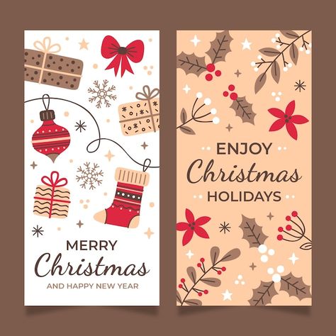 Festive Packaging, Modern Christmas Cards, Neo Geo, Christmas Banner, Contemporary Christmas, Christmas Set, Winter Design, Christmas Banners, Christmas Templates