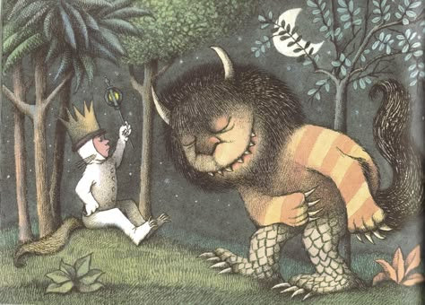 Illustrator Maurice Sendak Dies ... Children's Book Characters, Maurice Sendak, Classic Childrens Books, Childhood Books, Bd Comics, Wild Things, Arte Fantasy, Art And Illustration, Childrens Illustrations