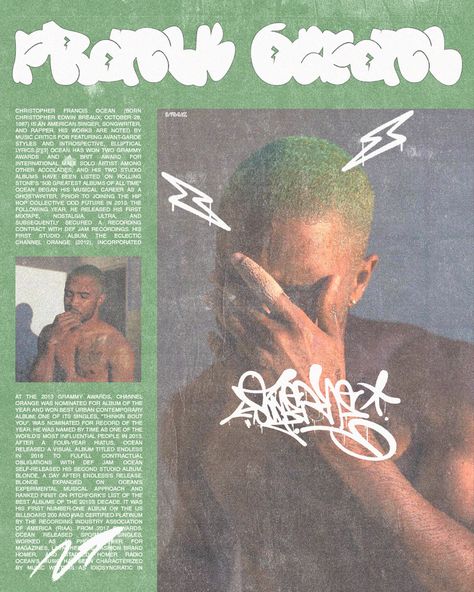 Frank Ocean poster Vintage Frank Ocean Poster, Poster Prints Aesthetic Green, Aesthetic Pictures Green, Frank Ocean Art, Frank Poster, Blond Poster, Frank Ocean Lyrics, Ocean Posters, Frank Ocean Poster