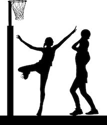 Netball Cartoon, Netball Silhouette, Netball Clipart, Netball Poster, Netball Hoop, Netball Pictures, Bola Jaring, Laminating Ideas, How To Play Netball