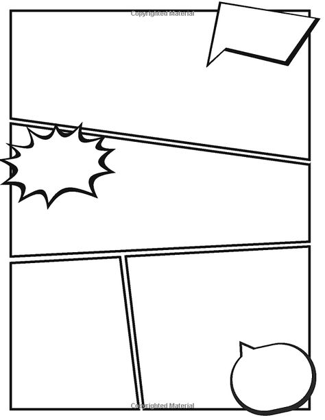 Comic Strip Template, Comic Template, Blank Comic Book, Comic Book Template, Comic Bubble, Comic Book Layout, Comic Face, Doodle Frames, Drawing Cartoon Faces