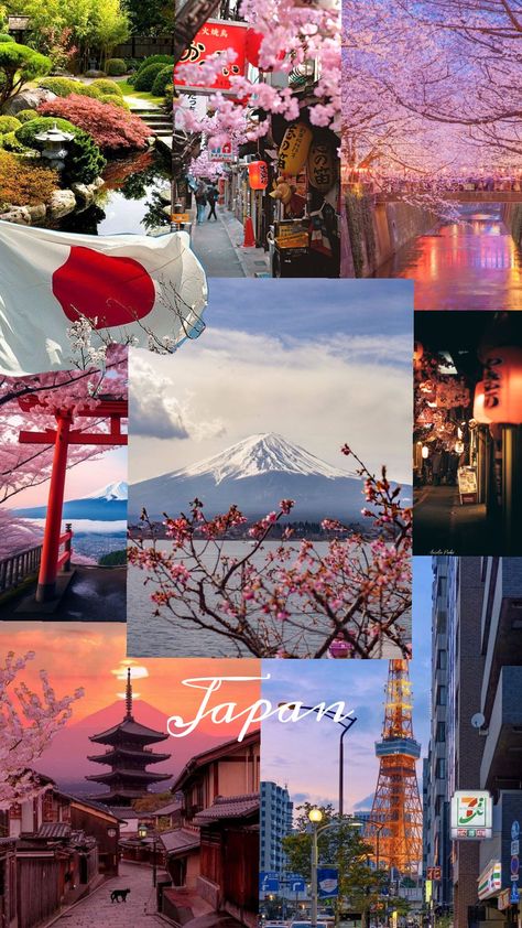 #japan#dreamtrip Japan Collage, Japan Core, Japan Lifestyle, Japan Country, Japan Trip, Aesthetic Japan, Sweet 15, Tourist Destinations, Japan Travel